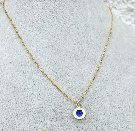 9ct Yellow Gold -10mm - 18inch chain 
